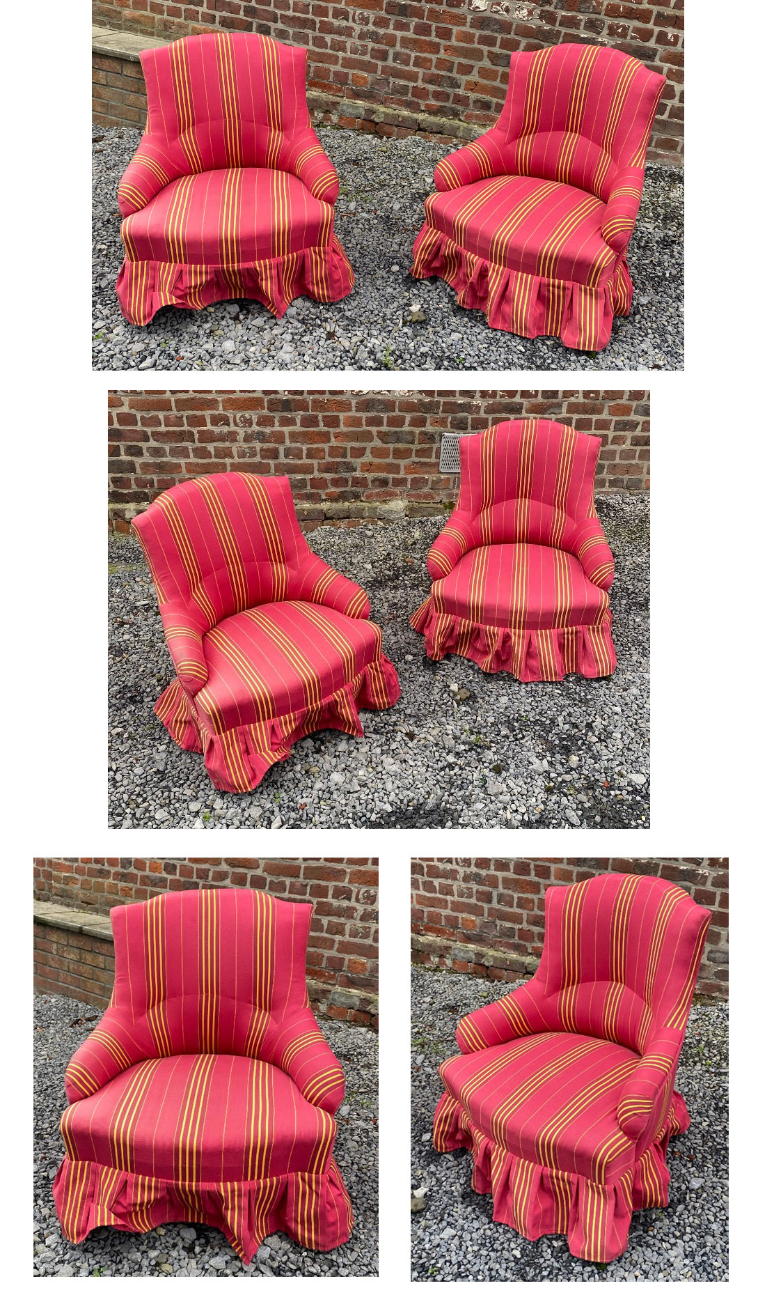 2 FAUTEUILS CRAPAUDS