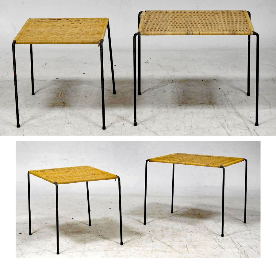 Tables rotin