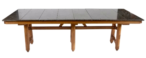 MOD 1995 Guillerme Et Chambron Rare Table Gustave Edition Votre Maison Circa 1970