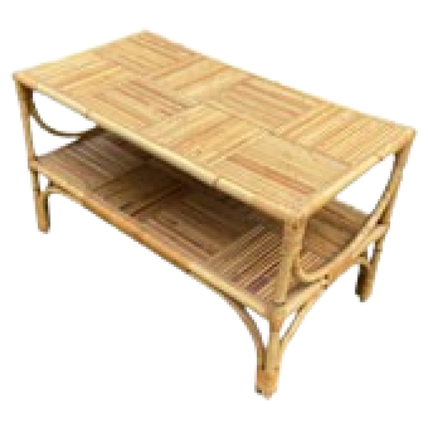 MOD 1446 Table en bambou circa 1950/1960