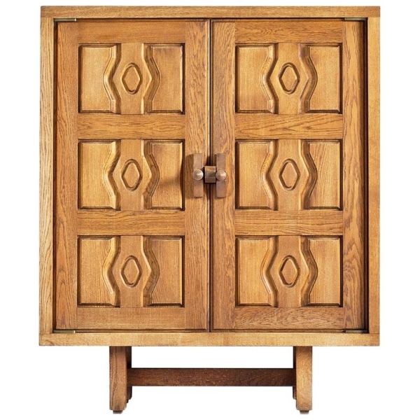 MOD 1191 Guillerme et Chambron, armoire en chêne