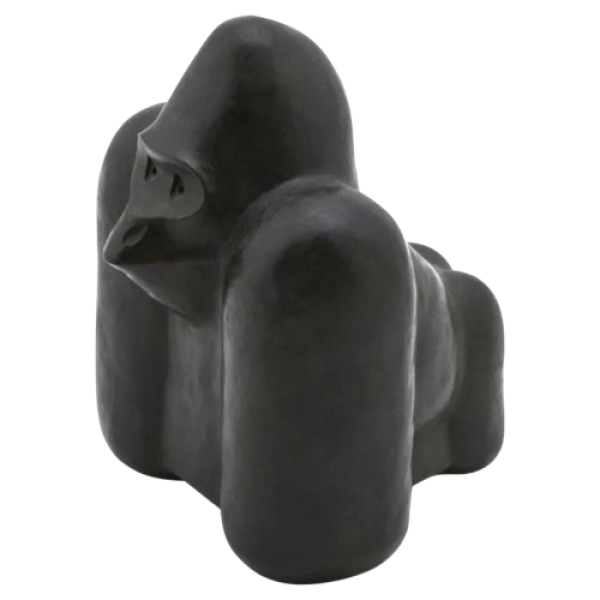 MOD 1332 Sculpture en pierre noire.