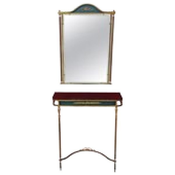 MOD 1248 Console Et Son Miroir De Style Neo Classique