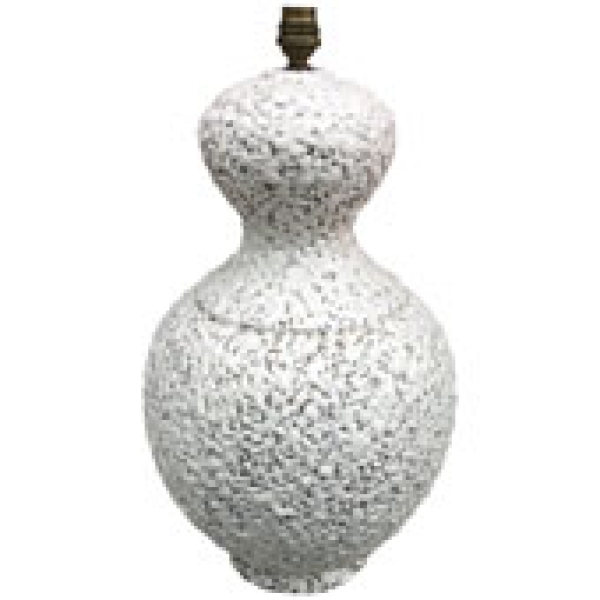 MOD 1113 Lampe en céramique dans le style de Primavera signée Chatard