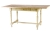 MOD 21121 Table de salle à manger en bois laqué gris et plateau en céramique émaillée