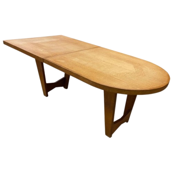 MOD 1343 Guillerme et Chambron, table Ardennes en chêne.