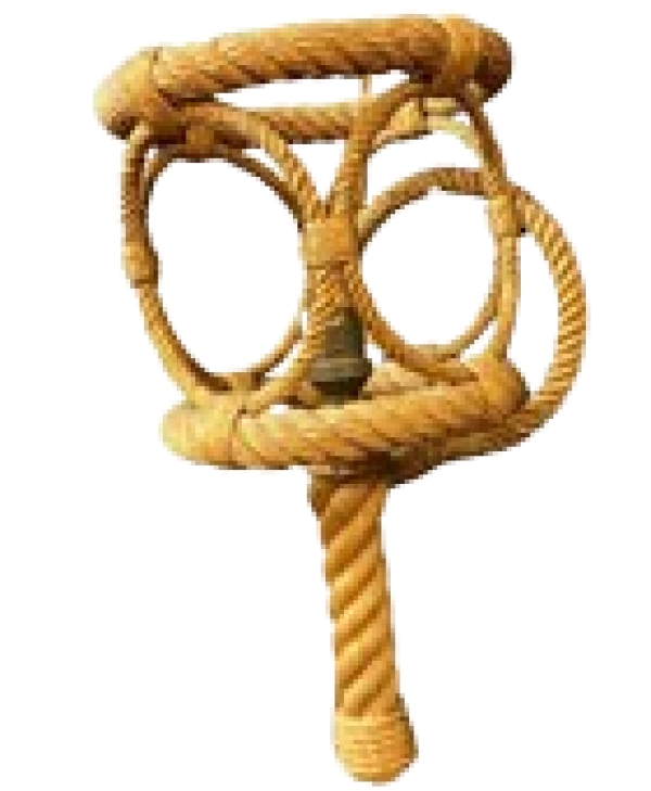 MOD 1851 Adrien Audoux et Frida Minet. Applique en corde