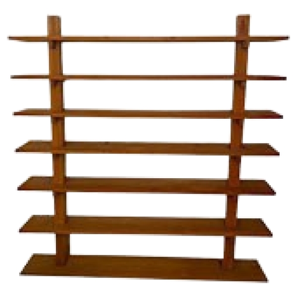 MOD 1788 Grande étagère/bibliothèque en chêne vers 1960