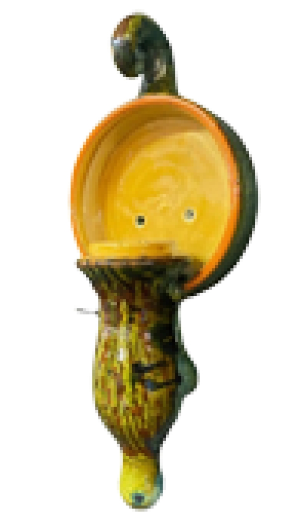 MOD 1982 Boleslaw Danikowski, applique en chêne et céramique vers 1960