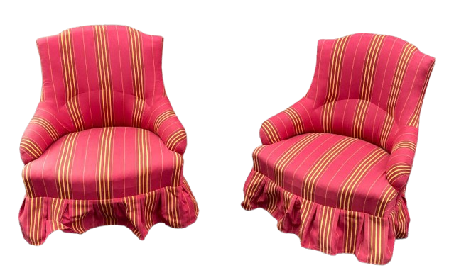 2 FAUTEUILS CRAPAUDS S