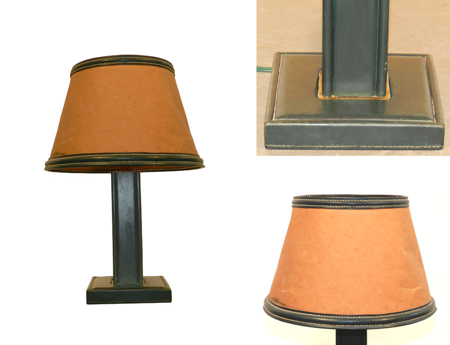 LAMPE-CUIR-CELLIER