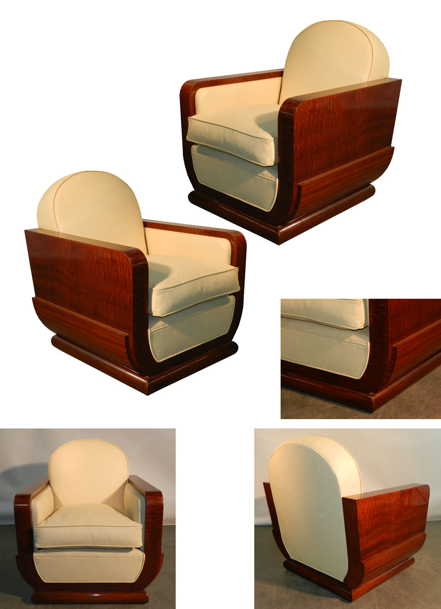 FAUTEUILS ART DECO