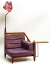 MOD 20812 Guillerme et Chambron, insolite fauteuil, Edition Votre Maison" circa 1950/1960