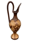 MOD 1835 Grande cruche en terre cuite, décorée vers 1950