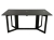 MOD 1546 Ligne Roset table console en bois noirci