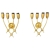 MOD 1505 Paire d'appliques en bronze circa 1950/60