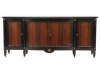 AD 1913  Dans le style d'André Arbus, buffet Art Déco en acajou et bois noirci, vers 1940