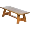 MOD 1318 Grande Table Neoclassique En noyer Massif