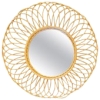 MOD 1739 Miroir en rotin diamètre 50 cm