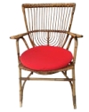 MOD 1703 Fauteuil en Bambou Circa 1970
