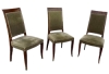AD 1840 De Coene 3 élégantes chaises art déco circa 1930