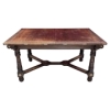 AD 1424 Table en bois sculpté et nacre