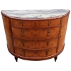 AD 1052 E. Jacquemin.  Commode Art Deco en loupe d'amboine